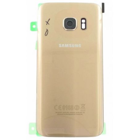 Achat Coque arrière de remplacement or originale Samsung S7  GH82-11384C