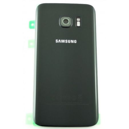 Originele Samsung S7 Edge zwarte vervangende achterkant van de Samsung S7 Edge  Vertoningen - Onderdelen Galaxy S7 Edge - 1