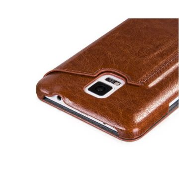 Achat Etui Portefeuille Hoco Cuir Samsung Galaxy Note 4