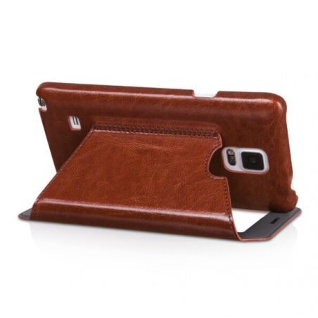 Achat Etui Portefeuille Hoco Cuir Samsung Galaxy Note 4