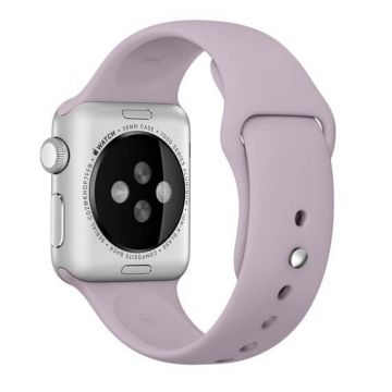 Lavendel paars siliconen bandje Apple Watch 38mm S/M M M/L Lavendel paars siliconen bandje Apple Watch 38mm S/M M/L