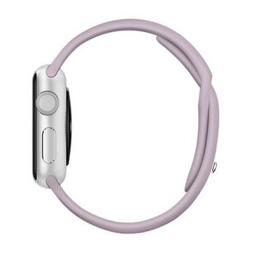 Lavendel paars siliconen bandje Apple Watch 38mm S/M M M/L Lavendel paars siliconen bandje Apple Watch 38mm S/M M/L