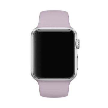 Lavendel paars siliconen bandje Apple Watch 38mm S/M M M/L Lavendel paars siliconen bandje Apple Watch 38mm S/M M/L