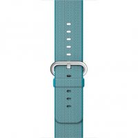 Armband Nylon geflochten Blau Azur Apfeluhr 38mm