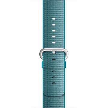 Armband Nylon geflochten Blau Azur Apfeluhr 38mm