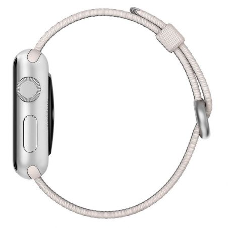 Pearl Woven Nylon Band Apple Watch 42mm