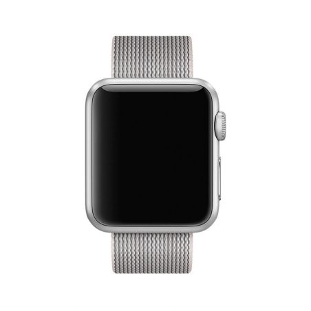 Parelgeweven Nylon Band Apple horloge 42mm