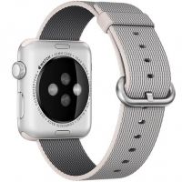 Parelgeweven Nylon Band Apple horloge 42mm