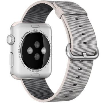 Pearl Woven Nylon Band Apple Watch 42mm