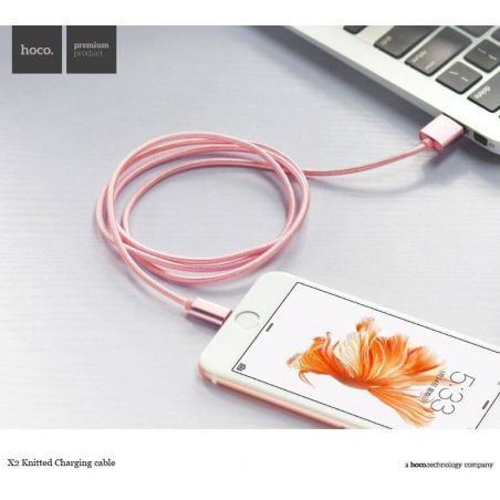 Hoco Lightning Knitted Cable