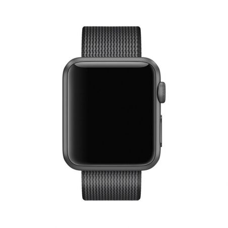 Achat Bracelet Nylon Tressé Noir Apple Watch 40mm & 38mm WATCHACC-192