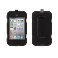 Achat Coque indestructible iPod touch 4 noire COQPO-400X