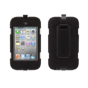 Achat Coque indestructible iPod touch 4 noire COQPO-400X