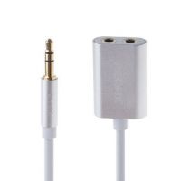 Kabeladapter Audio-Teiler-Adapter Mini-Buchse 3,5mm Remax