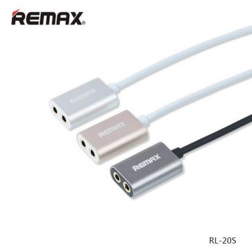 Achat Câble Adaptateur Diviseur Audio Mini Jack 3.5mm Remax