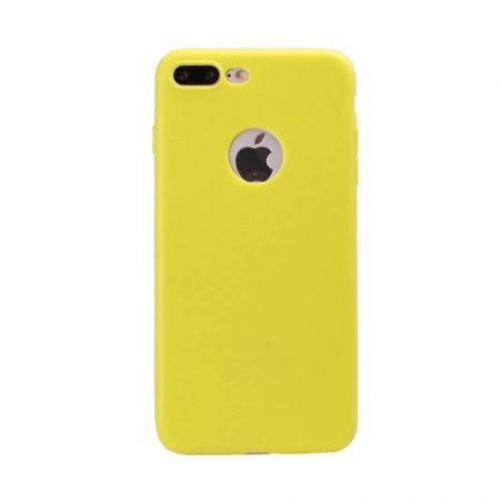 Siliconenhoesje voor iPhone 7 Plus - Green Apple