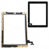 Pack PREMIUM - Vitre tactile assemblée iPad 2 Noir