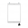 PREMIUM PACK - TACTILE GLAS IPAD MINI 1 und 2 WEISSE MONTAGE