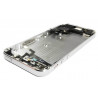 Compleet frame en metalen contouren van de iPhone 5 Wit