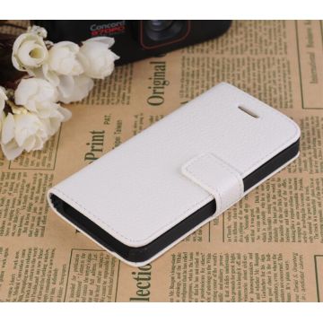 Achat Etui portefeuille stand blanc iPhone 5/5S/SE COQ5X-167