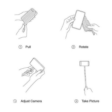 iPhone 6 Selfie Stick Tasche