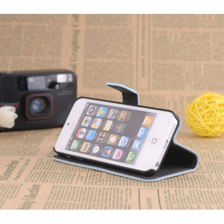 Wallet case white stand iPhone 5