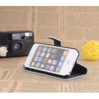 Achat Etui portefeuille stand noir iPhone 5/5S/SE COQ5X-061