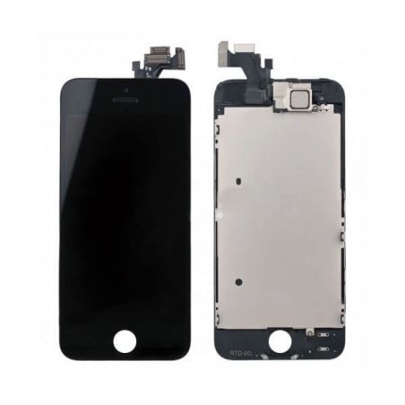 Original complete assembled Glass digitizer, LCD Retina Screen and Full Frame for iPhone 5 Black