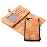 Achat Etui en daim avec portefeuille intégré iPhone 6 6S Plus