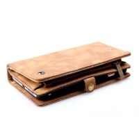 Achat Etui en daim avec portefeuille intégré iPhone 6 6S Plus