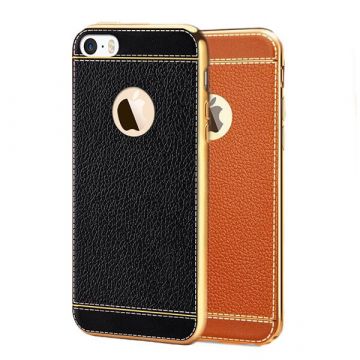 Achat Coque souple Simili Cuir iPhone 7 / iPhone 8