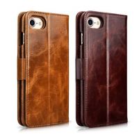 Achat Etui portefeuille Cuir iPhone 7 / iPhone 8