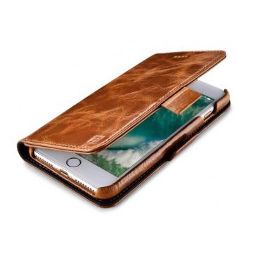 Achat Etui portefeuille Cuir iPhone 7 / iPhone 8