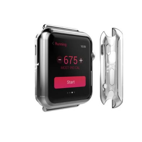 Achat Coque Hoco TPU Transparente Apple Watch (Serie 2) 38mm WATCHACC2-006X