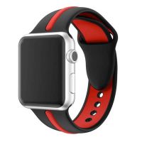 Achat Bracelet Apple Watch Sport bande silicone 40mm & 38mm Noir WATCHACC38-016