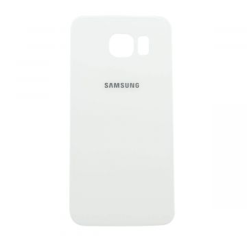 Achat Coque arrière Galaxy S6 Edge BLANCHE Originale GH82-09602B