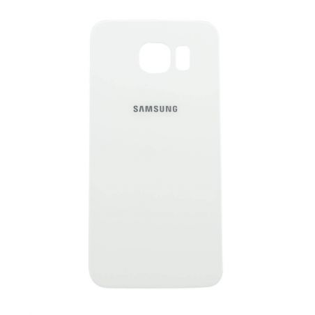 Achat Coque arrière Galaxy S6 Edge BLANCHE Originale GH82-09602B