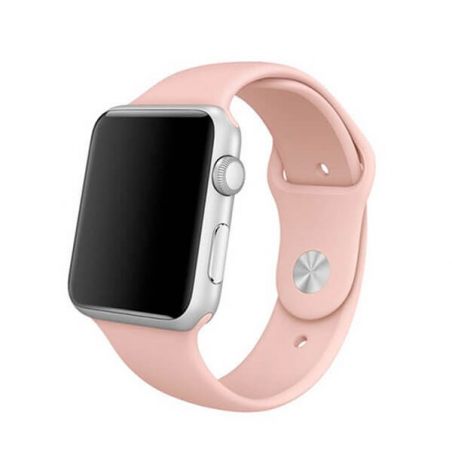 Achat Bracelet Apple Watch 40mm & 38mm Rose pâle S/M et M/L WATCHACC-210