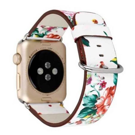 3 in 1 lederen bandje Hoco Birkin Style Apple Watch 3 in 1 lederen bandje 38mm