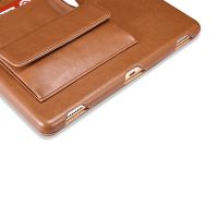 Leren etui Zakelijke gouden multi-cards voor de iPad Pro Icarer