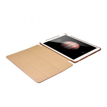 Leren etui Zakelijke gouden multi-cards voor de iPad Pro Icarer