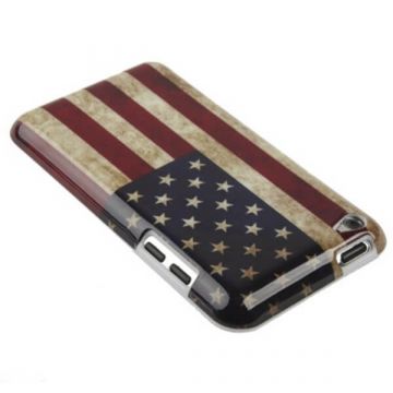 Achat Coque drapeau américain US vintage iPod Touch 4 COQPO-403X