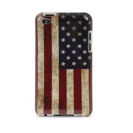 Achat Coque drapeau américain US vintage iPod Touch 4 COQPO-403X