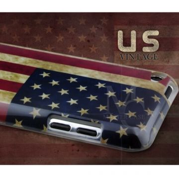 American flag shell US vintage iPod Touch 4