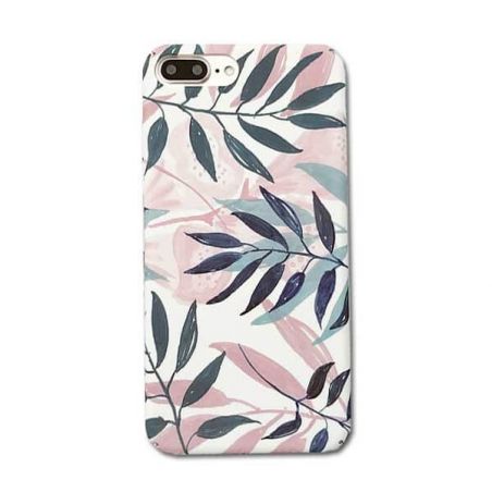 Achat Coque rigide Soft touch feuilles imprimées iPhone 6 Plus / iPhone 6S Plus COQ6XP-006