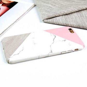 Hard case Soft Touch geometric marble iPhone 7 / iPhone 8