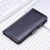 Etui portefeuille simili cuir iPhone X Xs