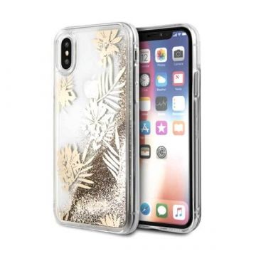 Achat Coque Glitter Palm Spring Guess iPhone X Xs