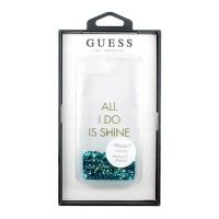 Achat Coque Glitter Guess All I do is shine iPhone 6 / iPhone 6S / iPhone 7 / iPhone 8 //SE 2 GUHCP7GLUQBL-X