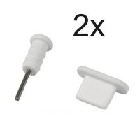 Achat 2X Kit cache poussière iPhone 5 lightning et jack